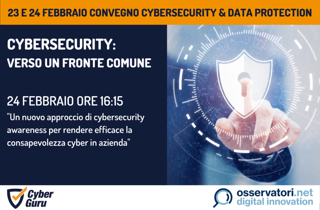 Convegno Cybersecurity & Data Protection