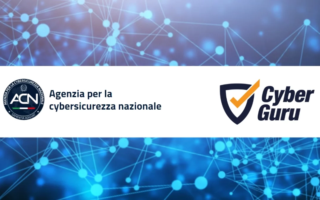 Cyber Guru accreditata dall’Agenzia per la Cybersicurezza Nazionale: prima piattaforma italiana qualificata